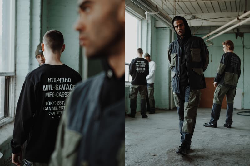 HAVEN NEIGHBORHOOD MIL-SAVAGE Collection Lookbook Editorial Release Info