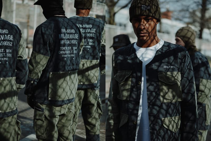 HAVEN NEIGHBORHOOD MIL-SAVAGE Collection Lookbook Editorial Release Info