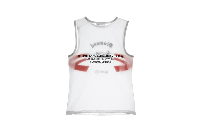 Helmut Lang Re-Edition 2018 Collection Vol 2 Rerelease Denim Jacket Jeans Tank Jersey