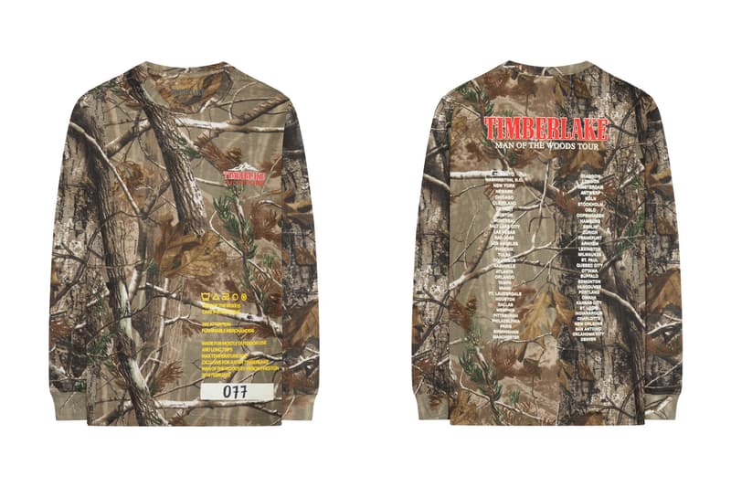 Heron Preston EV BRAVADO Man of The Woods Merchandise Justin Timberlake Fashion Apparel Clothing