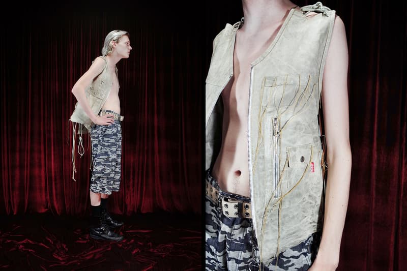 HOMME BOY Spring Summer 2018 LE2.23 Lookbook Jacket Pants T-Shirt Chain