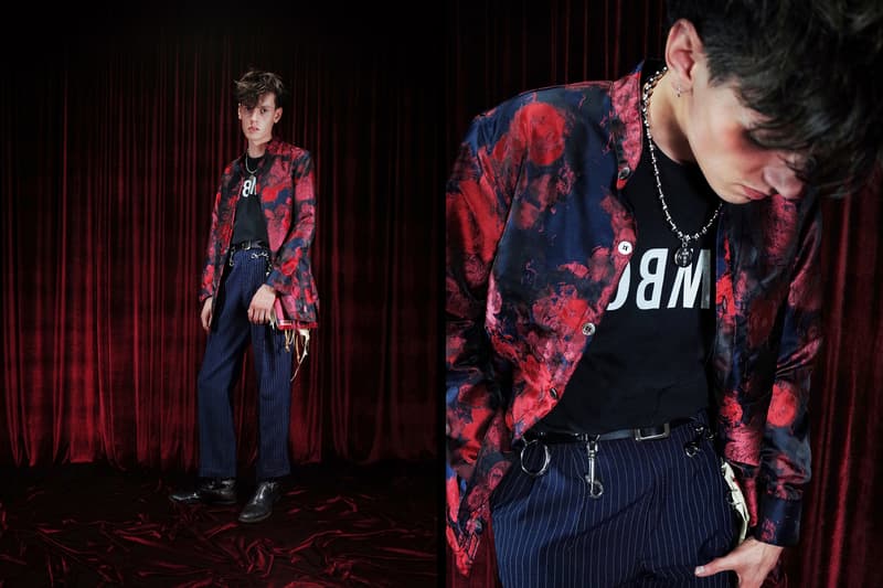HOMME BOY Spring Summer 2018 LE2.23 Lookbook Jacket Pants T-Shirt Chain