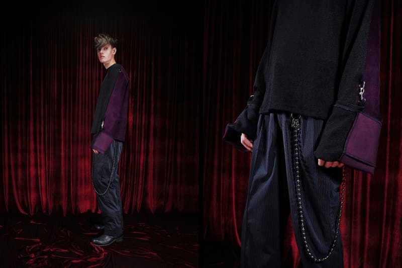 HOMME BOY Spring Summer 2018 LE2.23 Lookbook Jacket Pants T-Shirt Chain