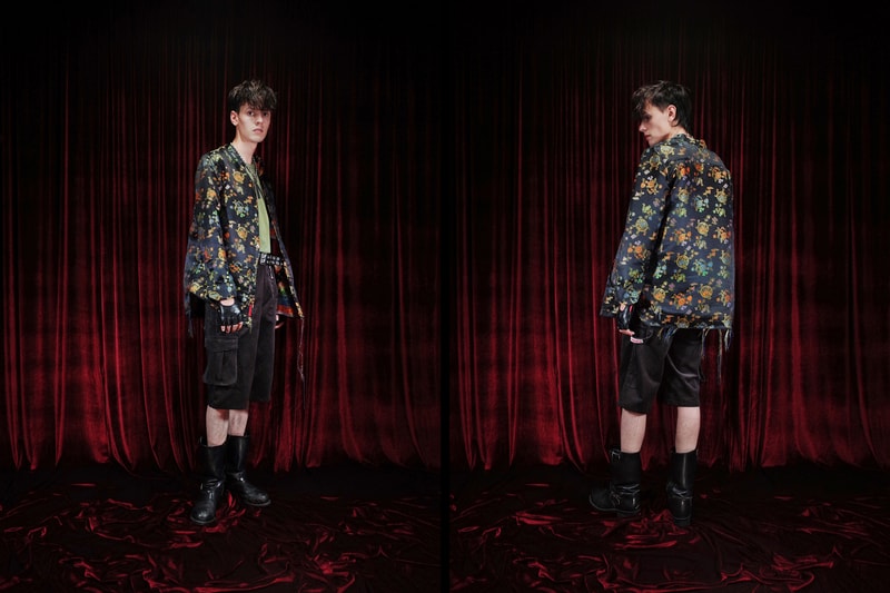 HOMME BOY Spring Summer 2018 LE2.23 Lookbook Jacket Pants T-Shirt Chain