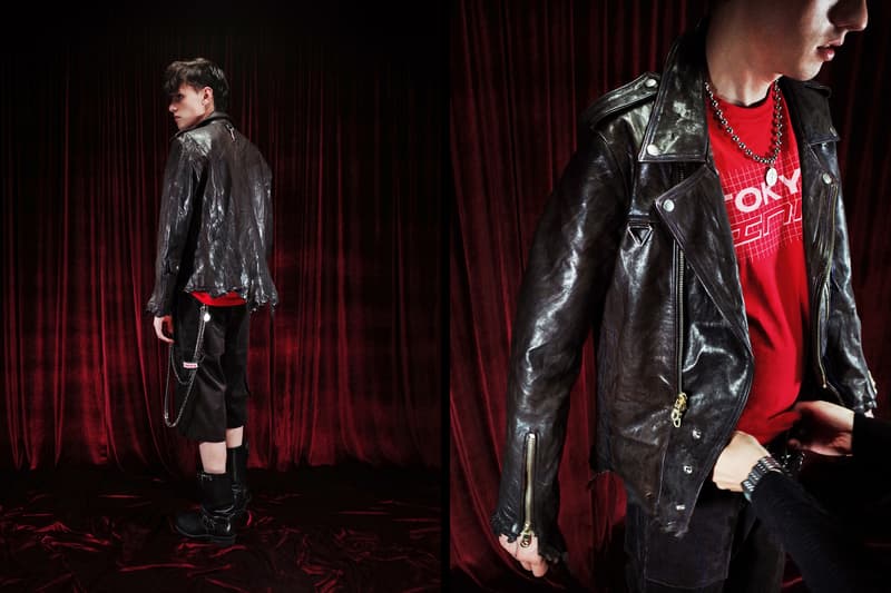 HOMME BOY Spring Summer 2018 LE2.23 Lookbook Jacket Pants T-Shirt Chain