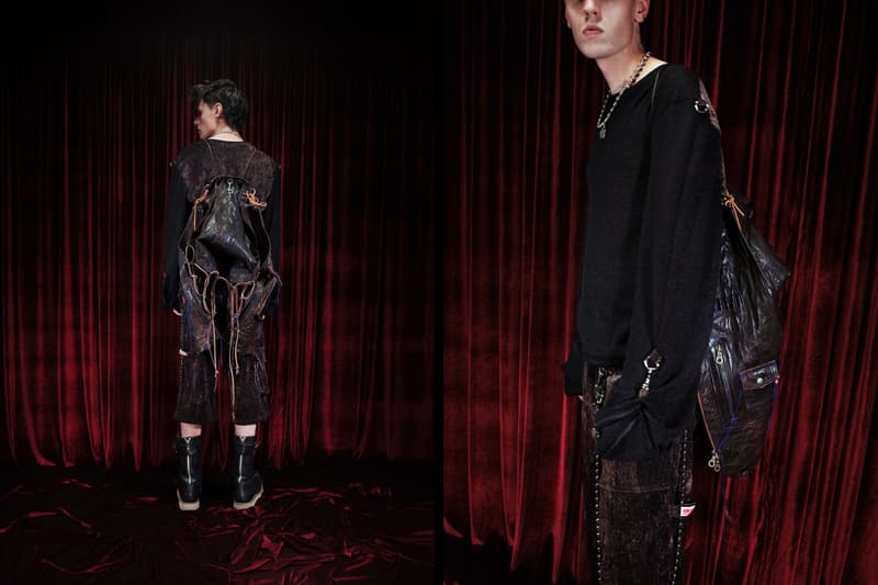 HOMME BOY Spring Summer 2018 LE2.23 Lookbook Jacket Pants T-Shirt Chain