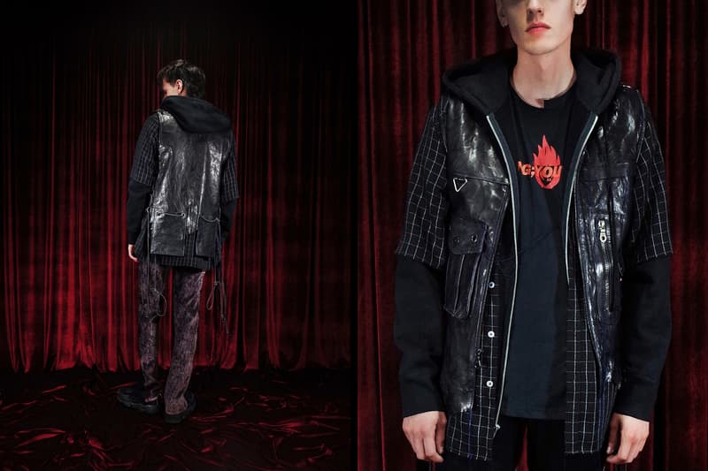 HOMME BOY Spring Summer 2018 LE2.23 Lookbook Jacket Pants T-Shirt Chain