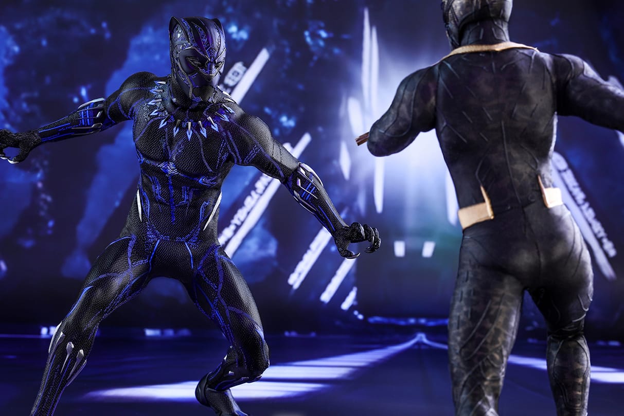 Details about    1/6th SL-001 T'CHALLA Black Panther Action Figure Collect Model Limited Ver. 