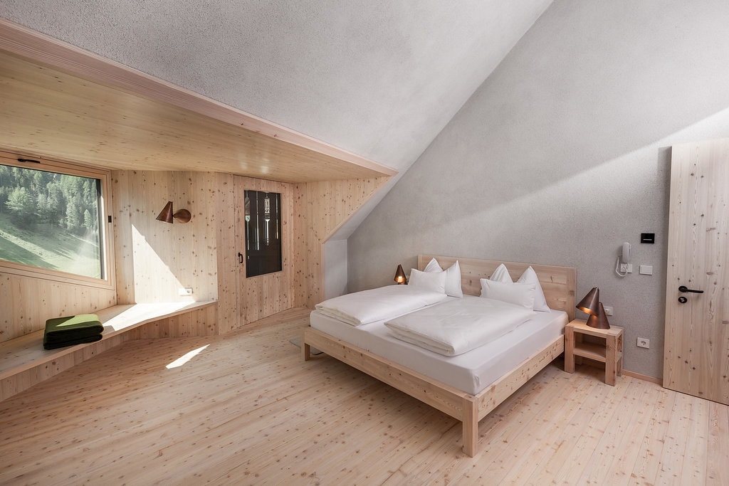 Hotel Buhelwirt South Tyrol Italy Architecture Homes Houses Renovated Building Pedevilla Architects Skiing Hiking Rafting Spa Sauna