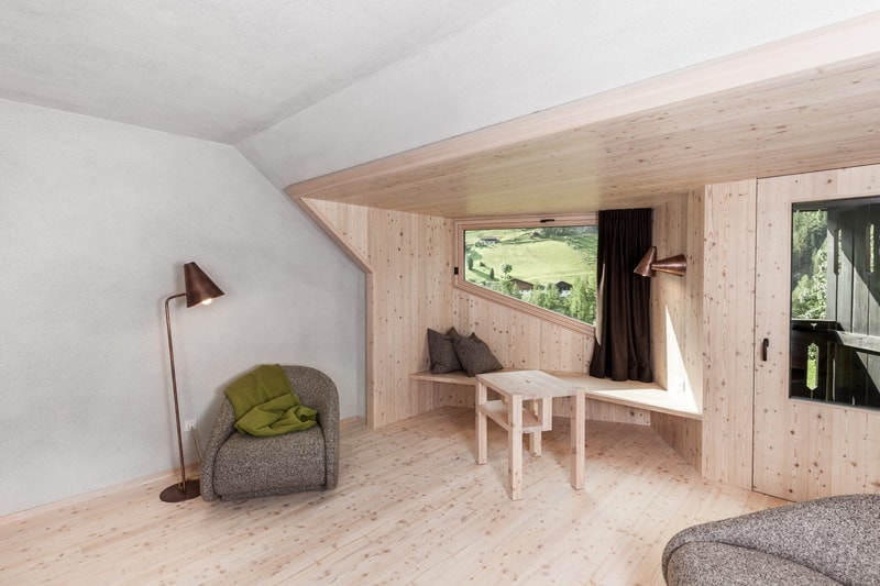 Hotel Buhelwirt South Tyrol Italy Architecture Homes Houses Renovated Building Pedevilla Architects Skiing Hiking Rafting Spa Sauna
