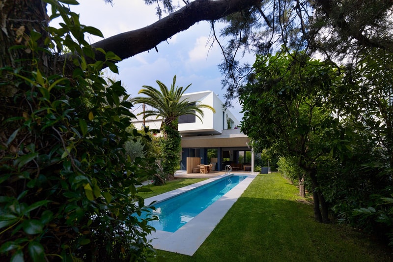 House in a Garden RS Sparch Athens Greece Rena Sakellaridou Miele Architecture Interior Exterior Design Swimming Pool Decking