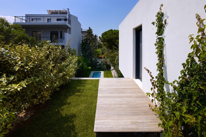 House in a Garden RS Sparch Athens Greece Rena Sakellaridou Miele Architecture Interior Exterior Design Swimming Pool Decking