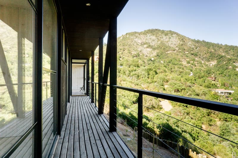 House MV Cristian Alvarado Espinoza Chile Homes Architecture Sleek Modernized Interior Design Swimming Pool Mountains Hills