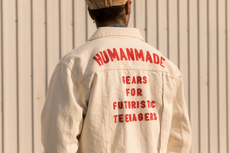 HUMAN MADE Spring Summer 2018 HBX Editorial Nigo Jacket Jeans T-shirt Pants