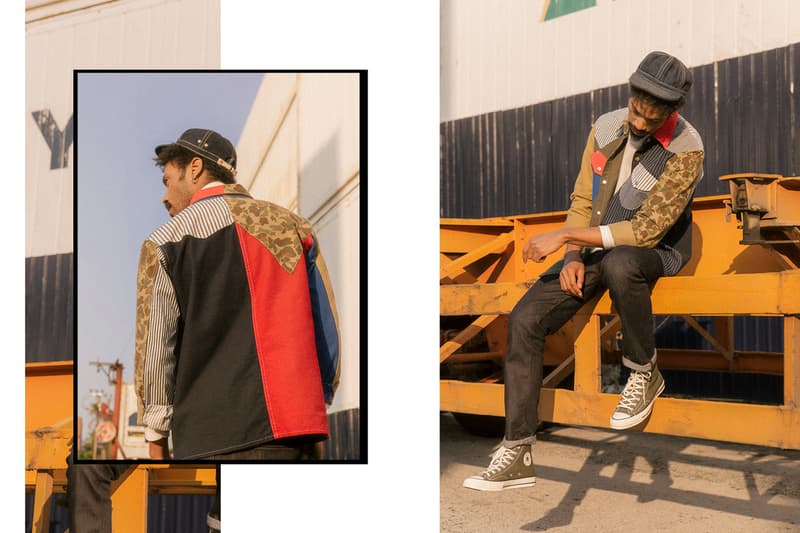 HUMAN MADE Spring Summer 2018 HBX Editorial Nigo Jacket Jeans T-shirt Pants