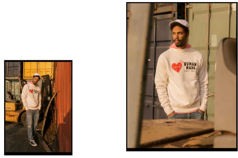 HUMAN MADE Spring Summer 2018 HBX Editorial Nigo Jacket Jeans T-shirt Pants