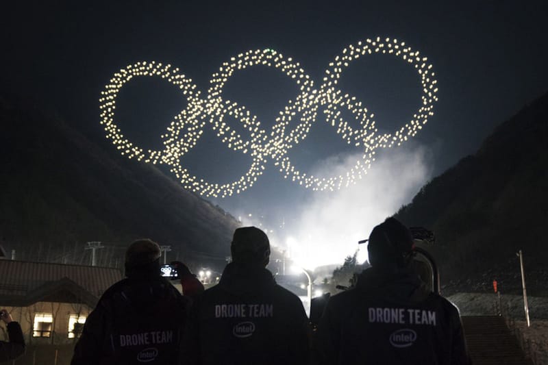 Intel’s Winter Olympics Opening Ceremony Features a 1,218 Drone Light Show