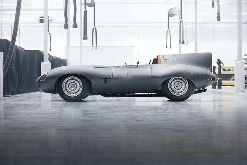 Jaguar D-Type Le Mans Production Automotive Supercar Production Rare Classic Cars