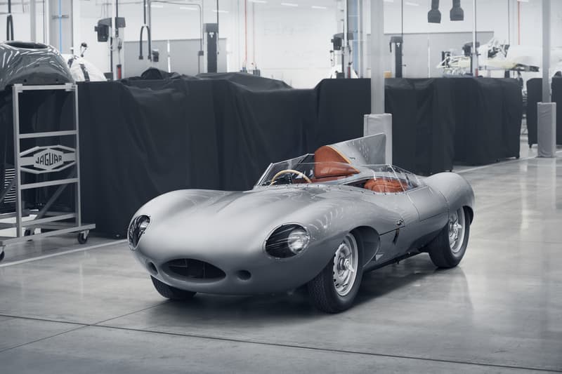 Jaguar D-Type Le Mans Production Automotive Supercar Production Rare Classic Cars