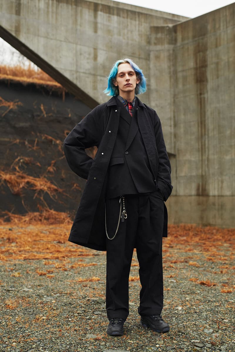 JIEDA 2018 Fall Winter collection lookbook japan kikunobu paris texas