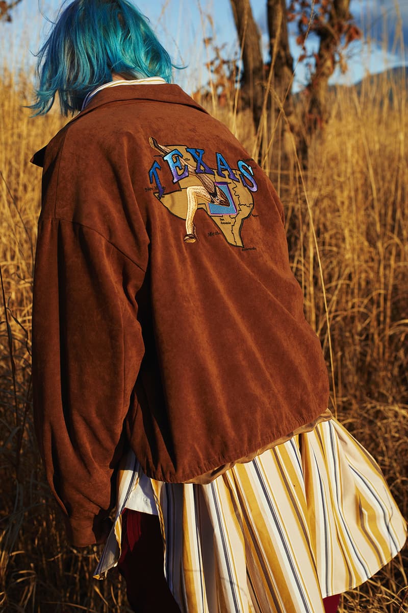 JIEDA 2018 Fall Winter collection lookbook japan kikunobu paris texas