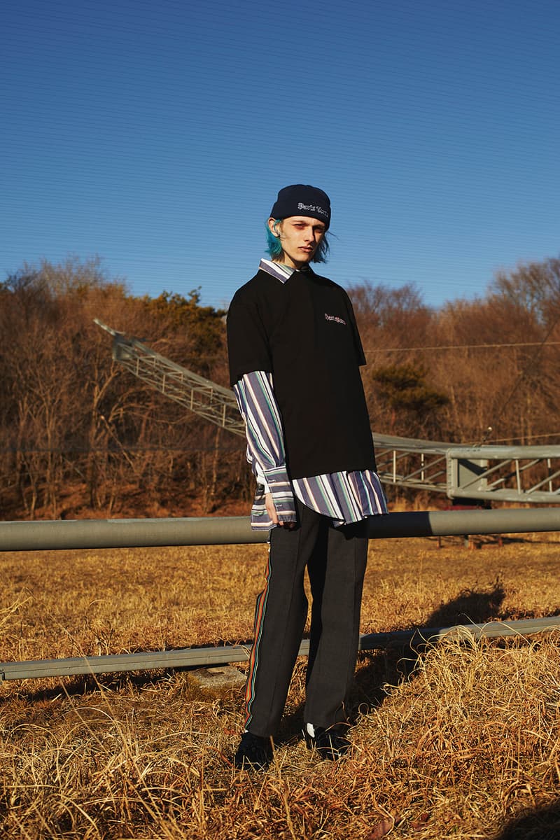 JIEDA 2018 Fall Winter collection lookbook japan kikunobu paris texas