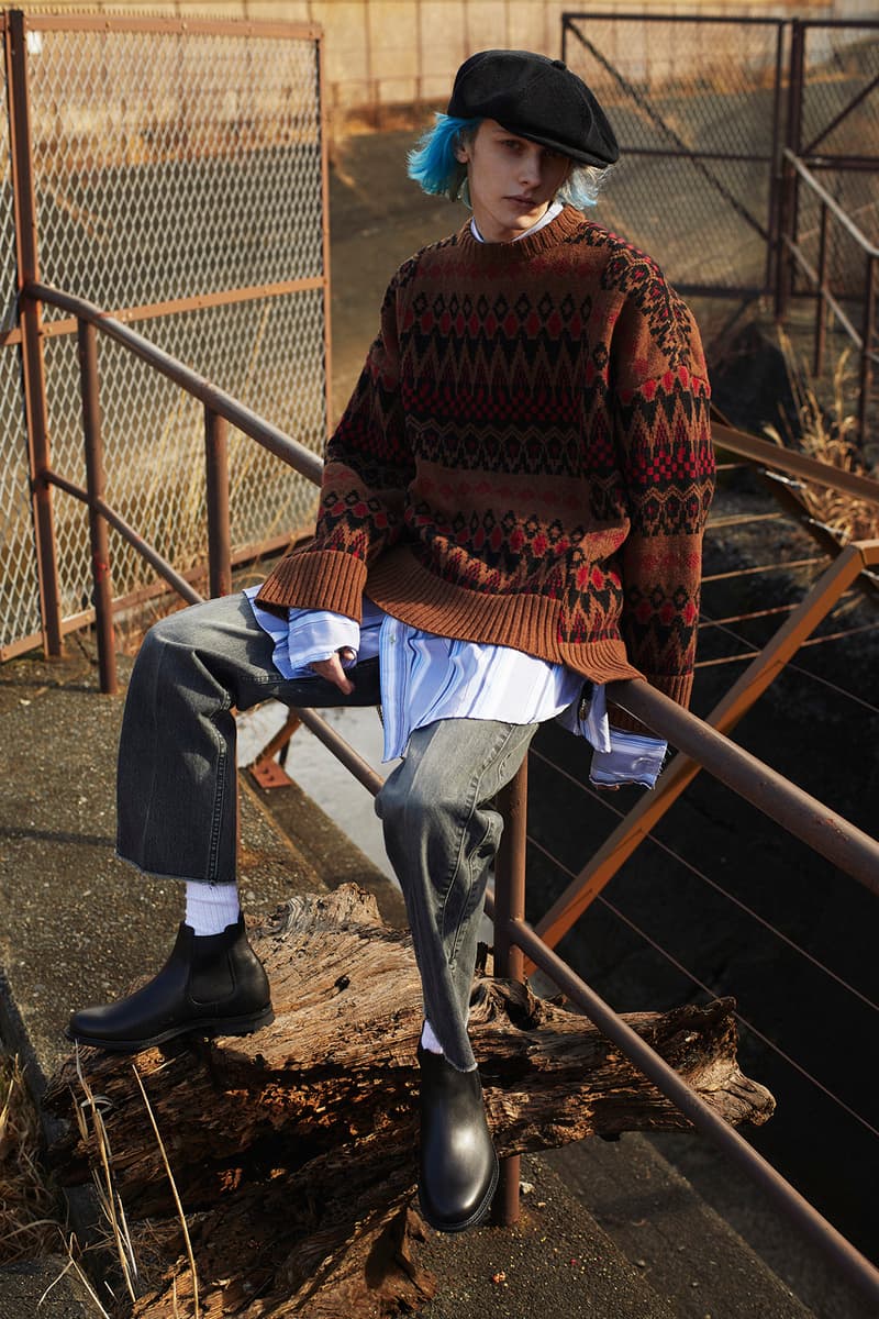JIEDA 2018 Fall Winter collection lookbook japan kikunobu paris texas