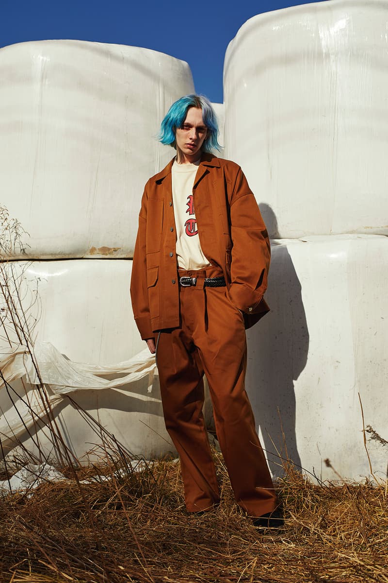 JIEDA 2018 Fall Winter collection lookbook japan kikunobu paris texas