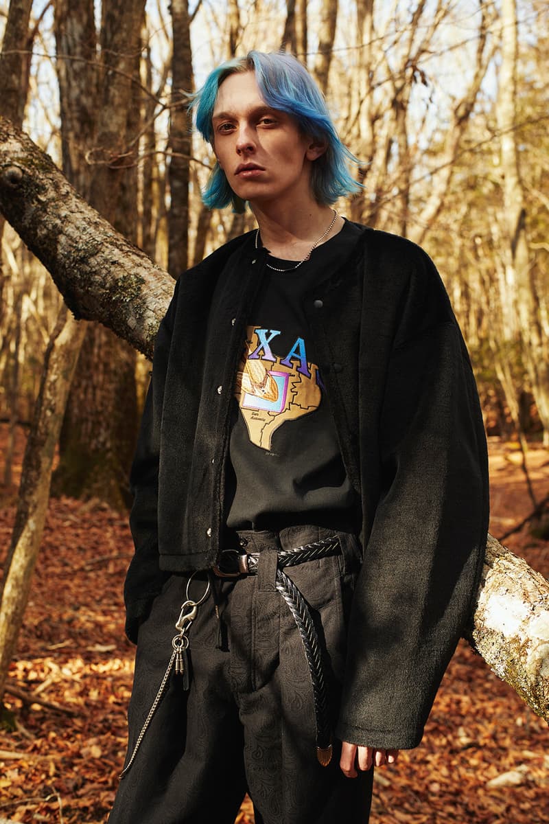 JIEDA 2018 Fall Winter collection lookbook japan kikunobu paris texas