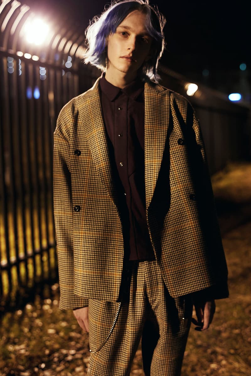 JIEDA 2018 Fall Winter collection lookbook japan kikunobu paris texas