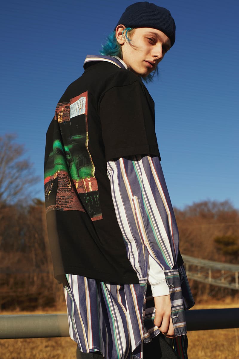 JIEDA 2018 Fall Winter collection lookbook japan kikunobu paris texas