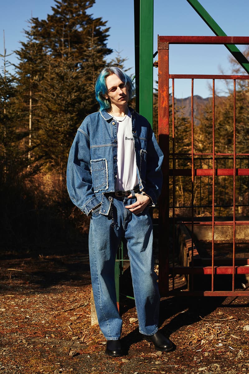 JIEDA 2018 Fall Winter collection lookbook japan kikunobu paris texas