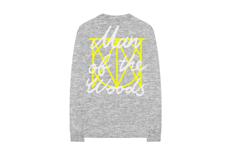 Justin Timberlake Exclusive Man of the Woods Merch limited edition hoodie sweatshirt t shirt long sleeve grey orange 2018 february 5