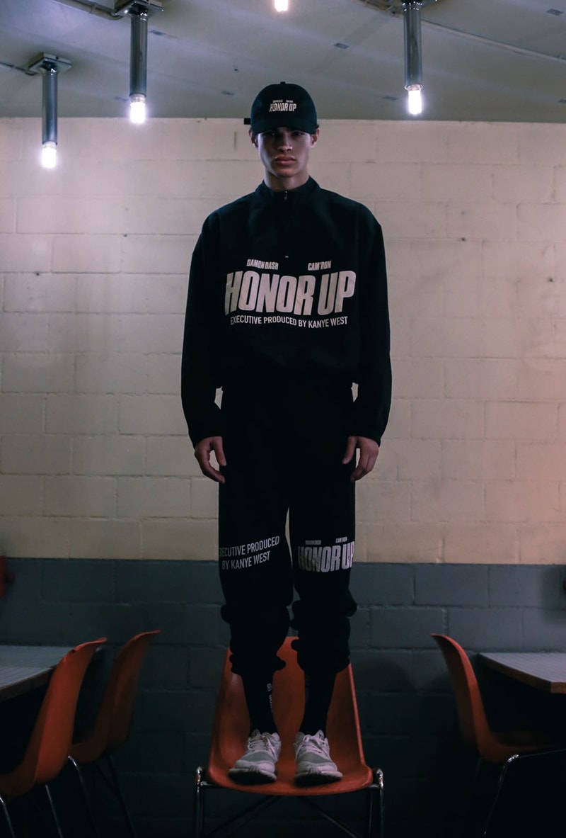 Kanye West Honor Up Merch movie damon dash closer lookbook design cam ron closer exclusive premiere limited drop friends family