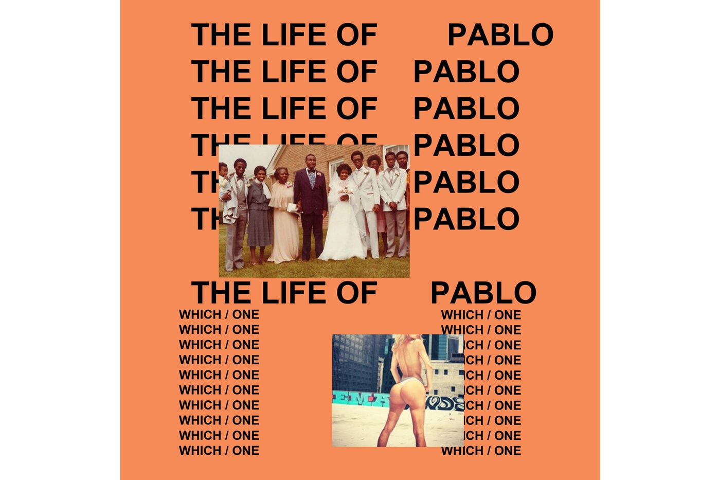 Kanye West The Life of Pablo Album Cover