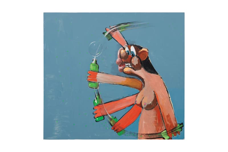 KAWS Andy Warhol Basquiat PHILLIPS New York Auction julian schnabel 2018 february keith haring george condo