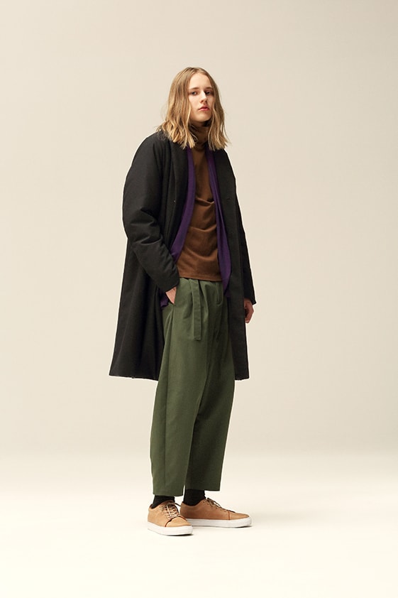 Kazuyuki Kumagai 2018 Fall Winter Lookbook collection attachment japan