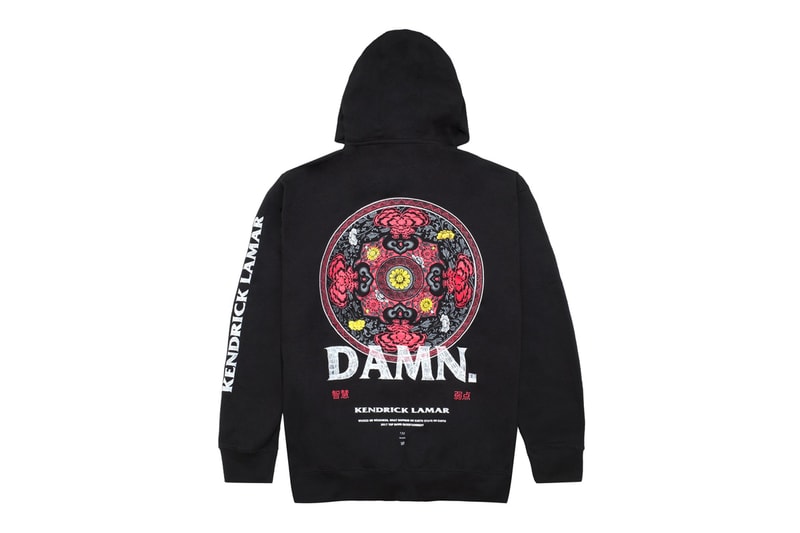 Kendrick Lamar’s DAMN. Merchandise Restock Hoodies shirts crewnecks bags