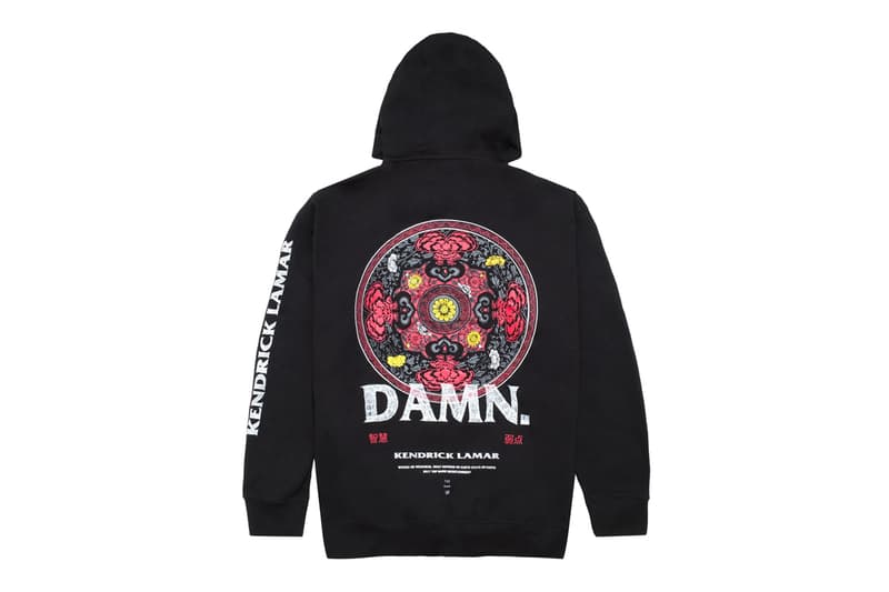 Kendrick Lamar’s DAMN. Merchandise Restock Hoodies shirts crewnecks bags