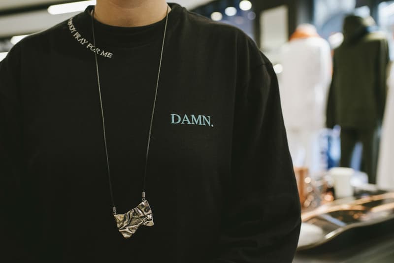 Kendrick Lamar DAMN Paris Pop Up Photo Recap Interior Merch Buy