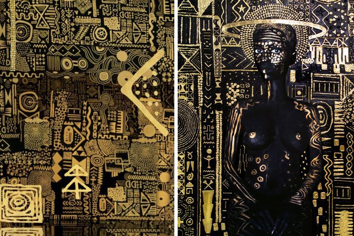 Kendrick Lamar All the Stars Video Stolen Artwork Lina Iris Viktor