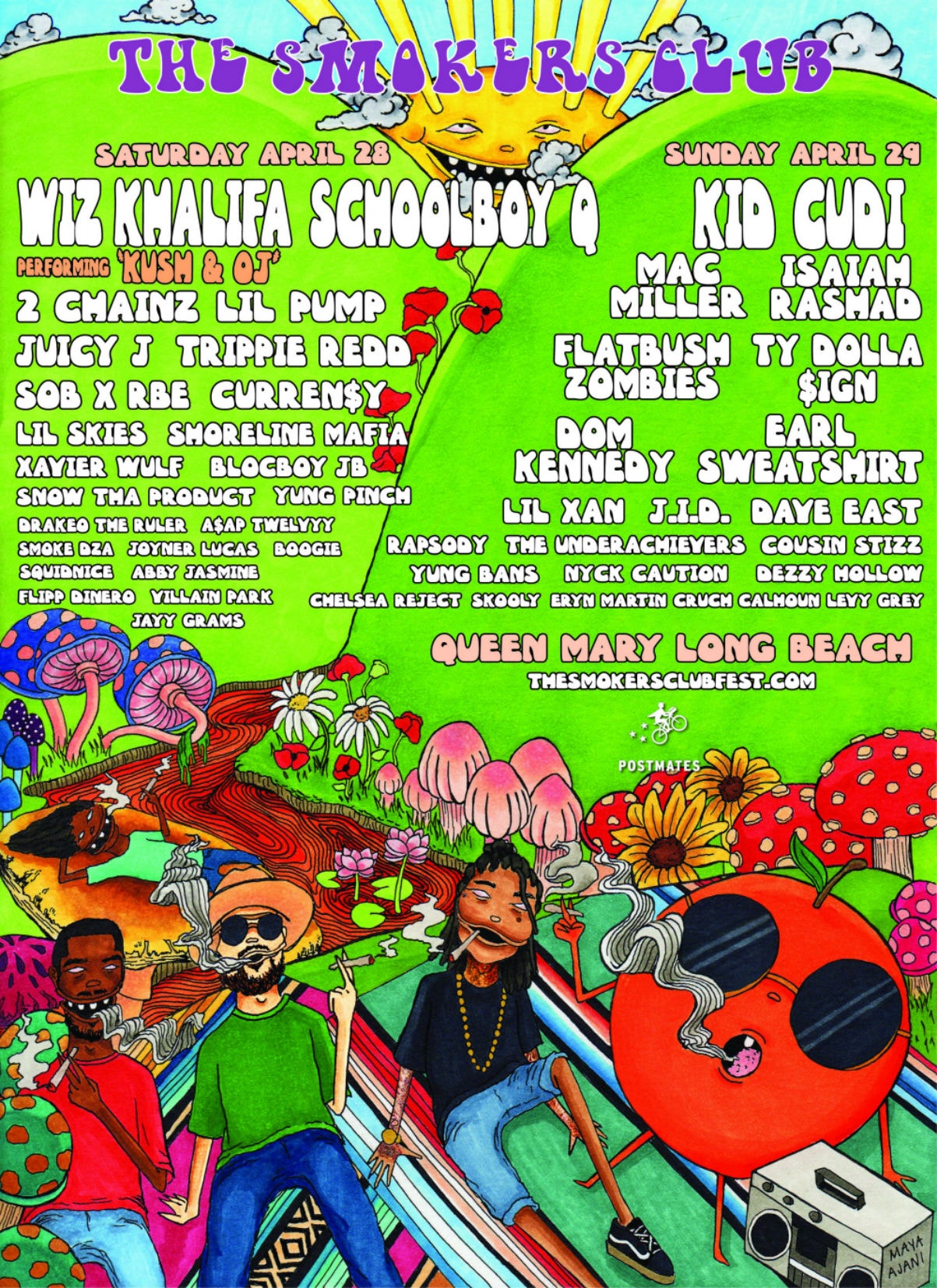 Kid Cudi Wiz Khalifa SchoolBoy Q Headliners 2018 Smokers Club Tour Album Leak Single Music Video EP Mixtape Download Stream Discography 2018 Live Show Performance Tour Dates Album Review Tracklist Remix