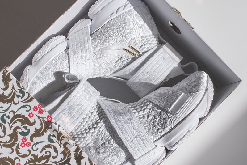 KITH Nike LeBron 15 City of Angels Teaser ronnie fieg james los angeles all star game 2018 february white release date info sneakers shoes footwear