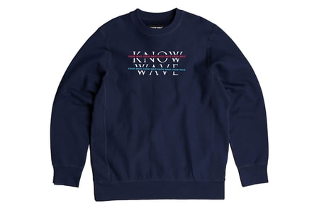 KNOW WAVE Keeps It Simple with New "Over Under" Crewneck