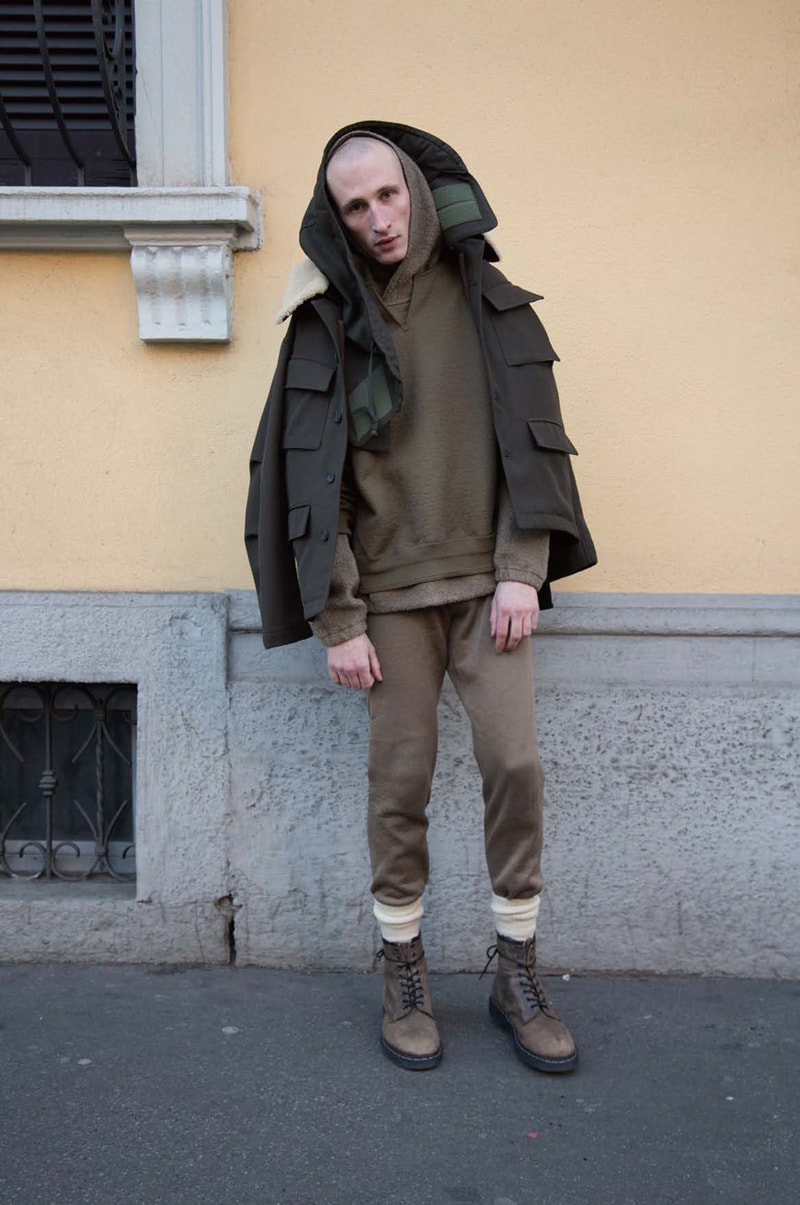Kuro 2018 Fall Winter lookbook collection japan military