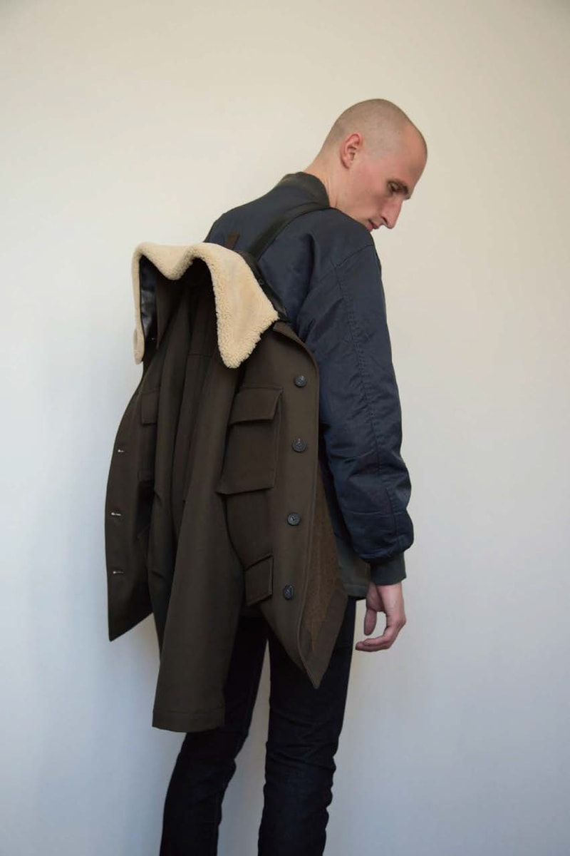 Kuro 2018 Fall Winter lookbook collection japan military