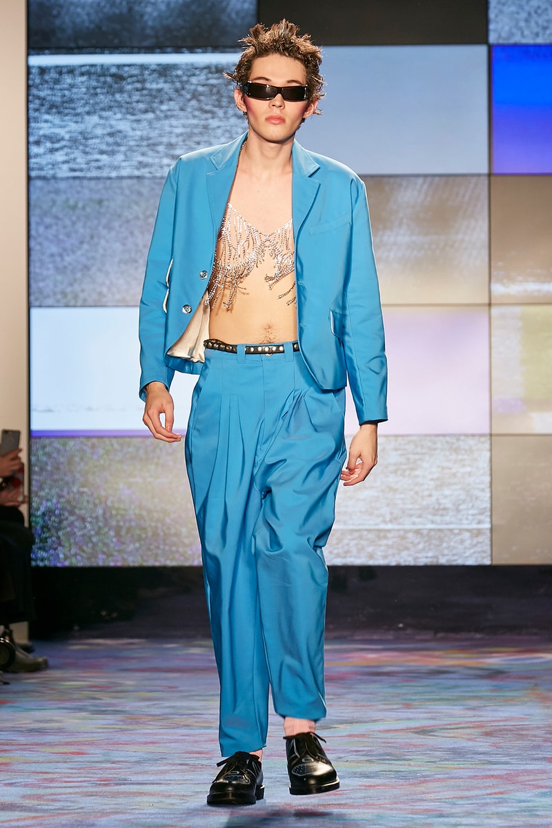 Landlord 2018 Fall Winter collection runway show new york fashion week mens