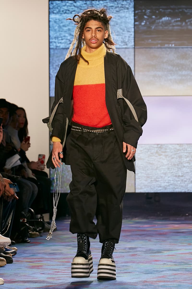Landlord 2018 Fall Winter collection runway show new york fashion week mens