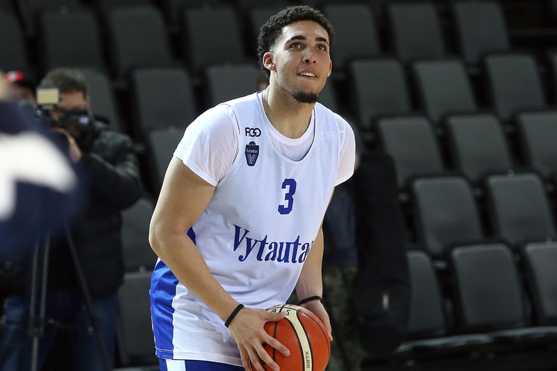LiAngelo Ball Signature Sneaker Big Baller Brand Basketball Prienu Vytautas Lavar Ball Lonzo Ball Lamelo ball