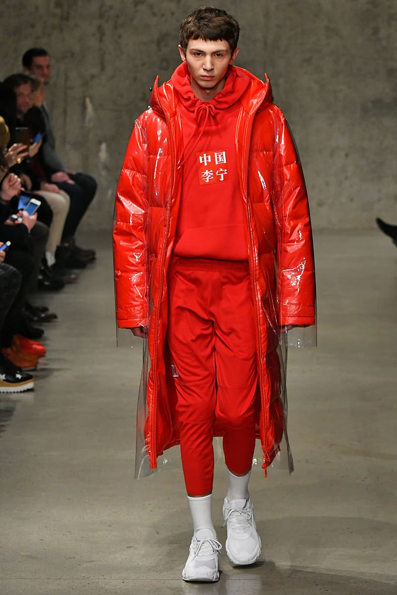 Li Ning New York Menswear Fall Winter 2018-1019 NYC February 2018